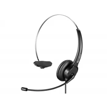 SANDBERG USB Office Headset Mono - Austiņas ar mikrofonu, uz auss