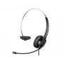 SANDBERG USB Office Headset Mono - Austiņas ar mikrofonu, uz auss