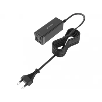 SANDBERG Barošanas bloks - 65 W - 3.25 A - PD, QC - 4 izejas porti (2 x USB, 2 x USB-C)