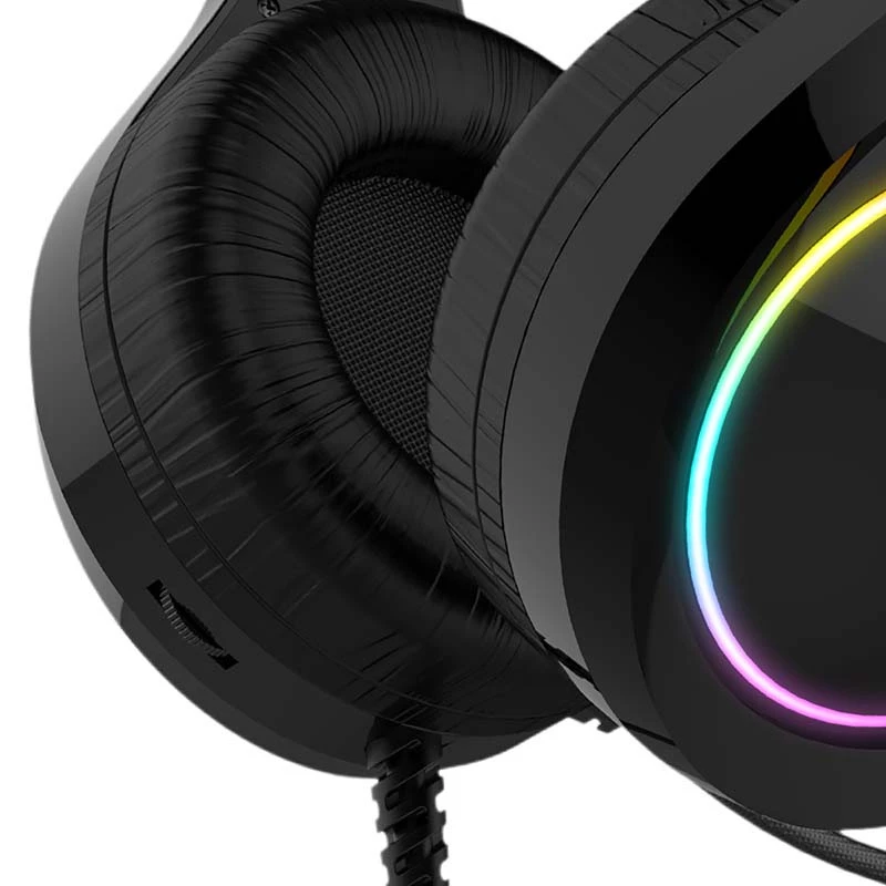 Spēļu austiņas Havit GAMENOTE H2232D RGB USB+3.5mm