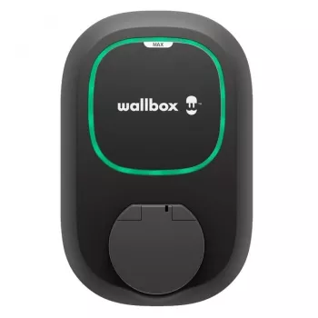 Wallbox Pulsar MAX Socket 22 kW Wi‑Fi Bluetooth — uzlādes stacija ar kontaktligzdu
