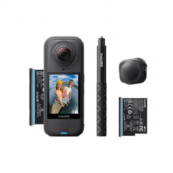 Action kamera Insta360 X4AIR — 8K Ultra HD, 120 fps, 29 MP, ūdensizturīga līdz 15 m, 2010 mAh, 165 g