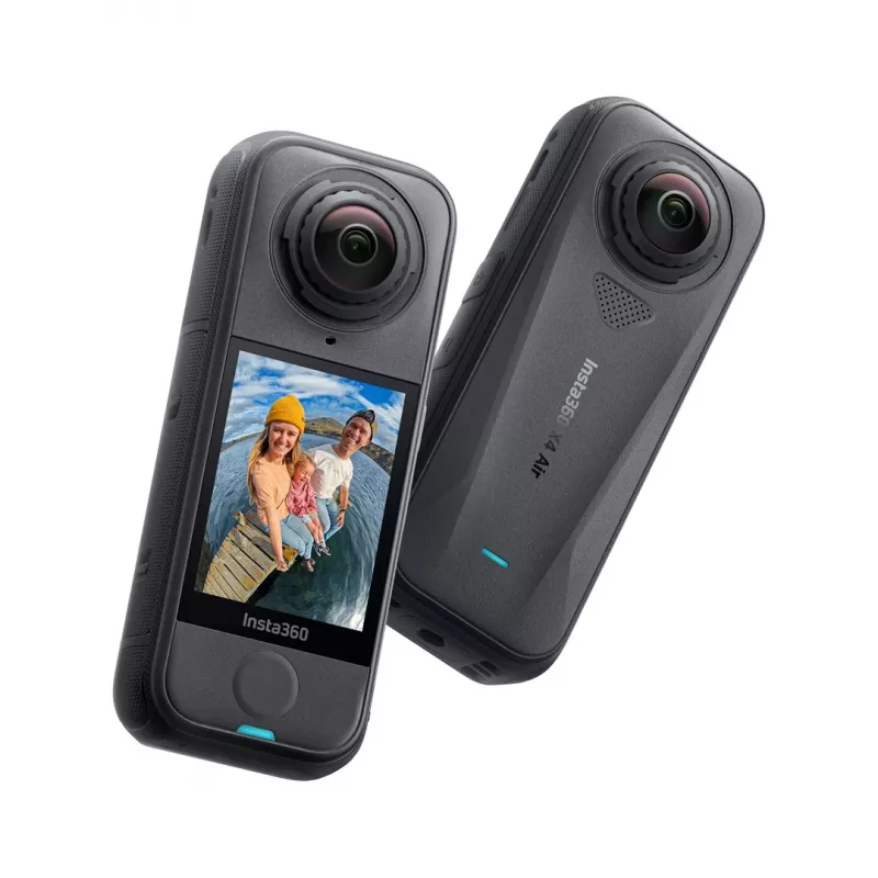 Action kamera Insta360 X4AIR — 8K Ultra HD, 120 fps, 29 MP, ūdensizturīga līdz 15 m, 2010 mAh, 165 g