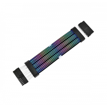 Thermaltake Tt Mod 24-pin ARGB barošanas pagarinātājkabelis, melns