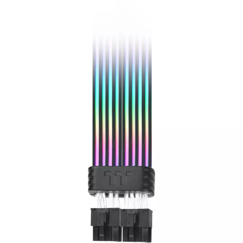 Thermaltake Tt Mod ARGB 8 kontaktu kabelis, 300 mm, melns, AC-082-CN1NAN-A1