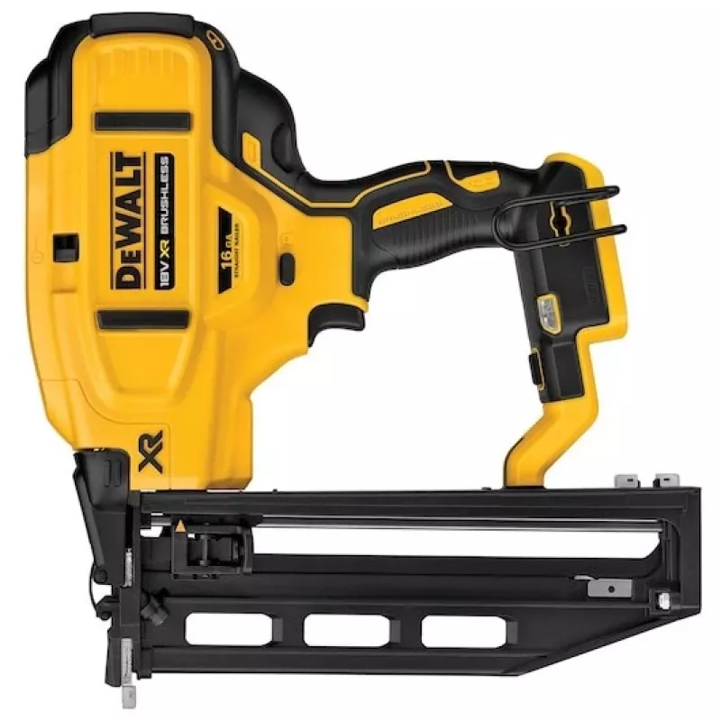 Nailer DeWALT DCN662NT-XJ, bateriju, taisna magazīna, dzeltena, 3.2-6.4 cm