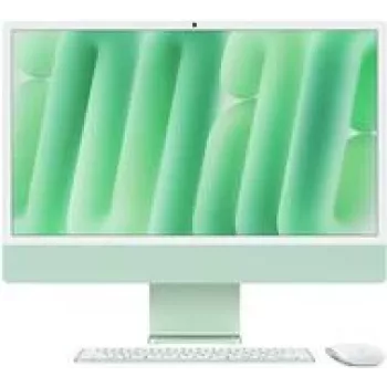 APPLE iMac Z1EM 59,62 cm 23,5 collu standarta stikls M4 10C CPU/10C GPU/16C N.E. 16 GB 256 GB SSD Gbit Eth MM NumKey TID DE Zaļš