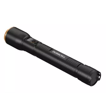 Kabatas lukturītis Duracell DF4000R melns – atkārtoti uzlādējams, kompakts