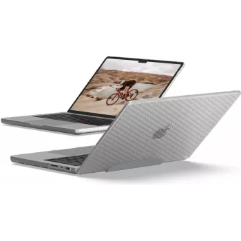 UAG Essential Armor MacBook Pro 14 (M1/M2/M3 MAX & PRO/M4/M4 MAX & PRO/M5) (2021-2025) Caurspīdīgs