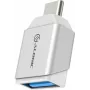 ALOGIC Ultra Series USB-C (vīrišķais) uz USB-A (sieviešu) adapteris - USB 3.1 Gen 1 - Sudrabs (ULCAMN-SLV)