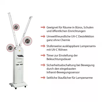 Ultravioletais sterilizators Alcasa UVC-0002