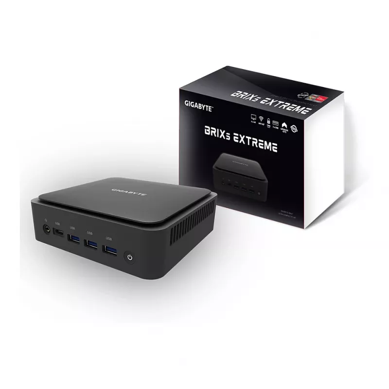 Barebone dators GIGABYTE BRIX GB-BER7-8840 ar AMD Ryzen 7, iekļauta 8GB RAM