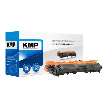 Tonera kasetne KMP Brother TN-242BK, melna, 2500 lpp