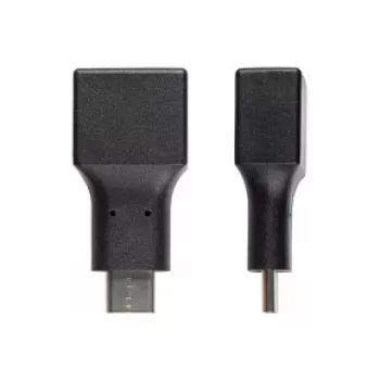 Pārejas savienotājs USB C uz USB A Alcasa USB-AD201 Melns
