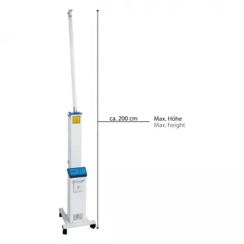 Ultravioletais sterilizators Alcasa UVC-0001 Balts