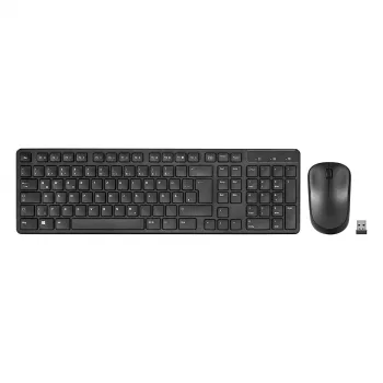 Bezvadu tastatūras un peles komplekts Speedlink SIGNIUM SL-640303-BK Melns — DE izkārtojums