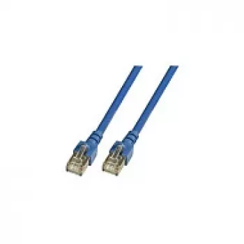 EFB-Elektronik RJ45 Patch vads Cat.5e SF/UTP PVC CCA Zils 1m (K5459.1)