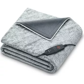 Beurer HD 75 Nordic Grey Green Planet apsildāma sega, 180 x 130 cm
