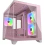 Mini Tornis PC Korpuss Cougar FV150 ARGB — Rozā