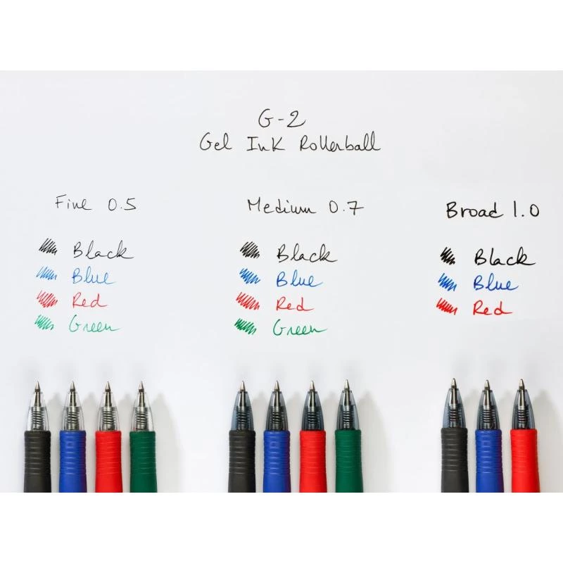 Pilot G2 07 melna (BL-G2-7-B) (BLG27B)