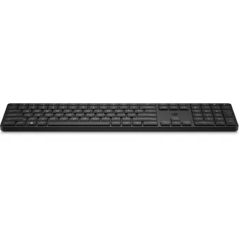 HP 450 bezvadu programmējama pilnizmēra tastatūra — RF + USB, melna