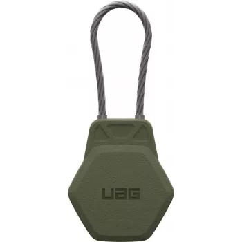 UAG Urban Armor Gear Civilian Keychain Case Apple AirTaga olīvzaļš 164002117272