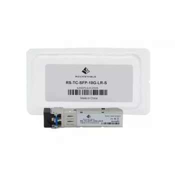Optiskās šķiedras 10GBASE-LR SFP+ uztvērējs Rockstable — 10 Gbit/s, 1310 nm, LC, 10 km