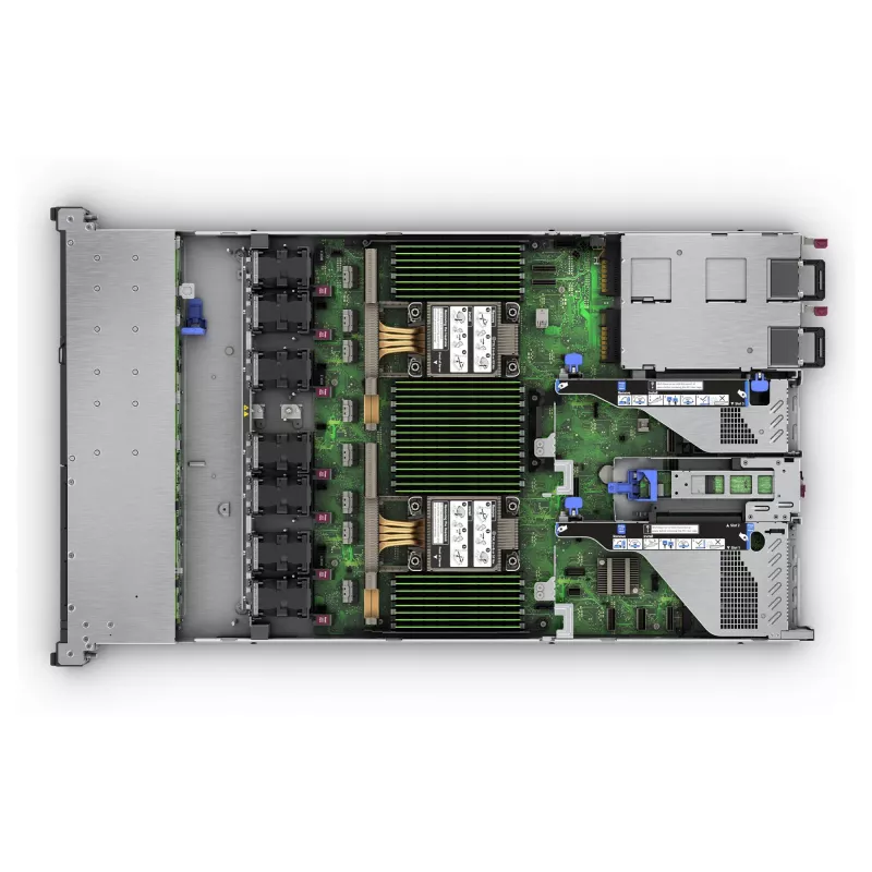 HPE ProLiant DL360 Gen11 Network Choice Server - Rack - Xeon Silver 4510 4.1GHz - 64GB RAM - 2x 960GB SSD - 1U - Hot-Swap - 2-Way