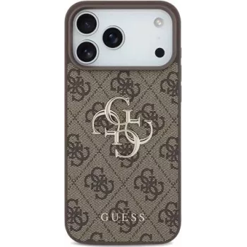 GUESS Hard Cover 4G Big Metal Logo Brown Apple iPhone 17 Pro Max