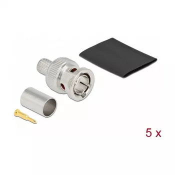 BNC spraudnis presēšanai RG6 kabelim DeLOCK 90026