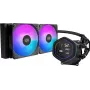 Cooler Master MasterLiquid Core Nex Digital 240 ARGB šķidruma dzesētājs - 240 mm radiators, 2 ventilatori, ARGB apgaismojums