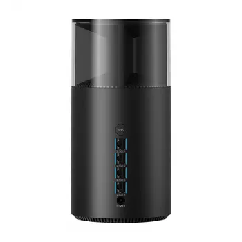 Maršrutētājs HUAWEI WiFi Mesh X1 Pro divjoslu Wi‑Fi 7 (802.11be) 2.4/5 GHz, 4x iekšējās antenas, Melns