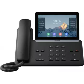 IP telefons Yealink SIP-T87W — bezvadu IP galda telefons ar SIP atbalstu