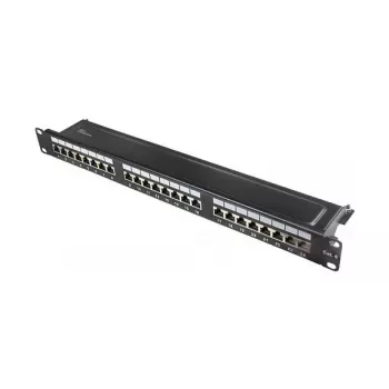 Alcasa GC-N0139 - Gigabit Ethernet - RJ45 - Cat6 - 22/26 - Melns - Tērauds (GC-N0139)