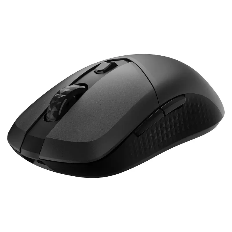 MSI VERSA 300 WIRELESS 8K Gaming Pele, Ambidekstrāla, Optiskā, 2600 DPI, 6 Pogas, Melna