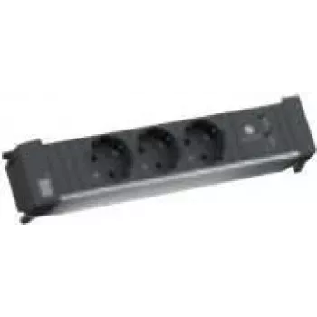 BACHMANN POWER FRAME Medium 3x Zemējuma Kontaktdakša 1xUSB Lādētājs