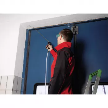 Pūšanas pistole Einhell ar 500 mm sprauslu, maksimālais ieplūdes spiediens 8 bar