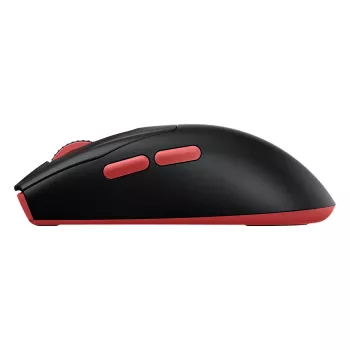 MSI Forge GM340 Bezvadu spēļu pele, ambidekstrāla, optiskā, 12000 DPI, melna