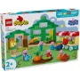 DUPLO Peppa Pig 10461 Vectēva Cūkas dārzs un siltumnīca būvēšanas bloki