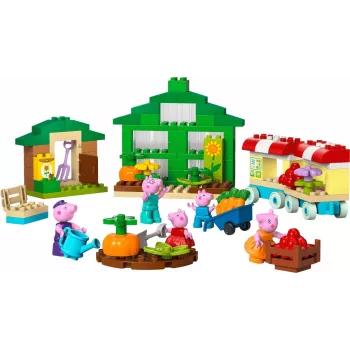 DUPLO Peppa Pig 10461 Vectēva Cūkas dārzs un siltumnīca būvēšanas bloki