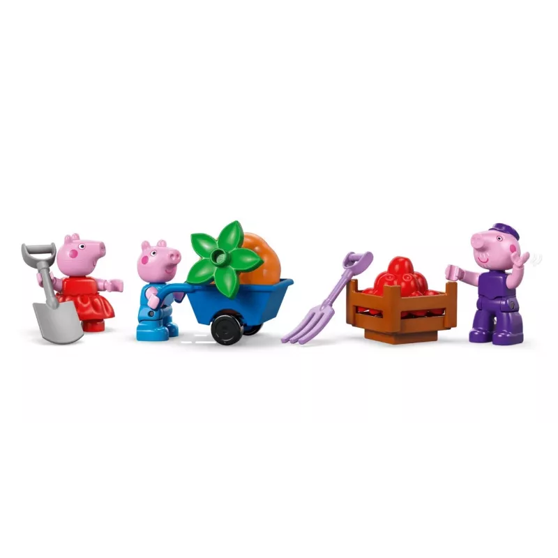 DUPLO Peppa Pig 10461 Vectēva Cūkas dārzs un siltumnīca būvēšanas bloki