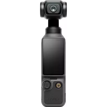 Vlog kamera DJI Osmo Pocket 4 Essential Combo — 4K, Melna