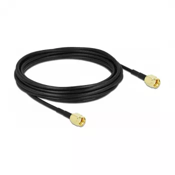 Antenas kabelis DeLOCK RP-SMA spraudnis – RP-SMA spraudnis LMR/CFD100 5 m