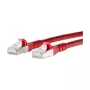 MetzConnect BTR - Patch-Cable - RJ-45 (vīriešu) - RJ-45 (vīriešu) - 5 m - Ekranēts - CAT 6a - Bez halogēna - Sarkans (1308455066-E)