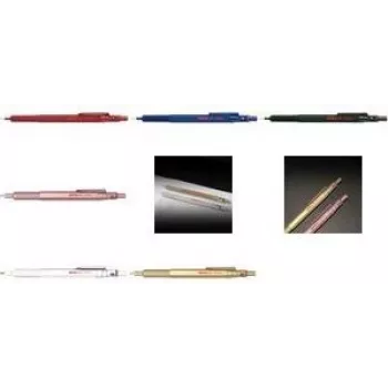 Mehāniskais zīmulis rotring 600 metāliski rozā zelts 0,5 mm