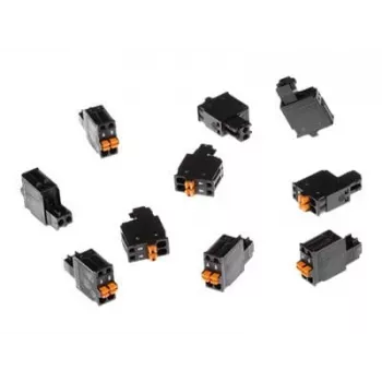Vadu savienotājs AXIS 5505-261, 2-pin, 2.5 mm solis, pelēks, iepakojums 10 gab.