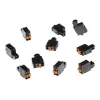 Vadu savienotājs AXIS 5505-261, 2-pin, 2.5 mm solis, pelēks, iepakojums 10 gab.