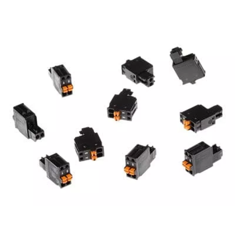 Vadu savienotājs AXIS 5505-261, 2-pin, 2.5 mm solis, pelēks, iepakojums 10 gab.