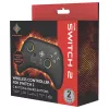 Spēļu kontrolieris Deltaco GAM-198 Melns — Bluetooth un USB (Type-C) Nintendo Switch, Switch 2, Switch OLED, Android, PC