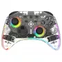 Spēļu kontrolieris Deltaco Gaming GAM-198-T Caurspīdīgs Bluetooth/USB-C Nintendo Switch, Switch 2, Switch OLED, Android, PC